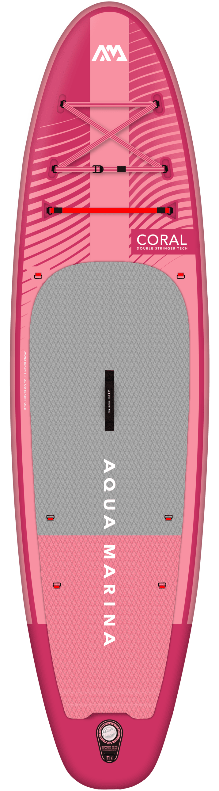 Aqua Marina Coral Raspberry 10'2" Advanced All-Around iSUP